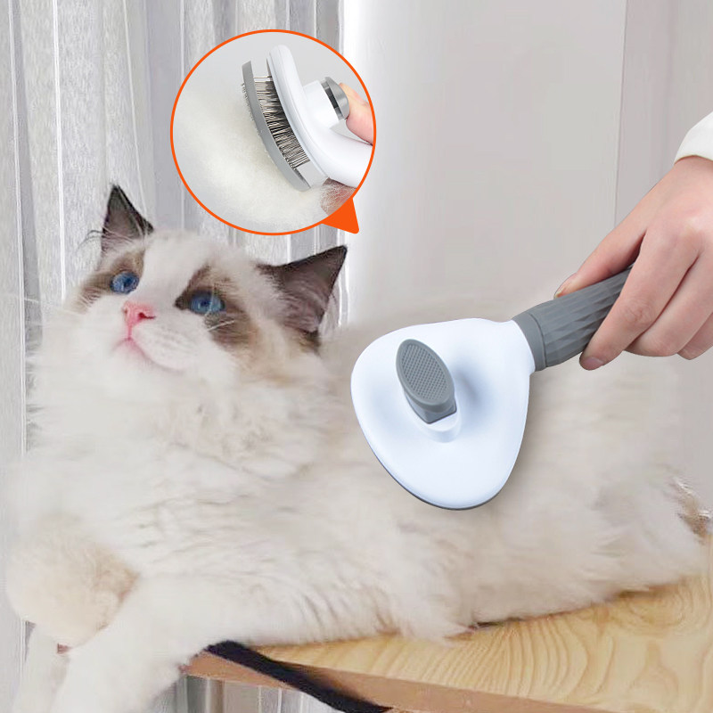 Kitty comb to puppy fur pooch hair combed cat hair cleaner with cat special comb teddy needle comb pet supplies