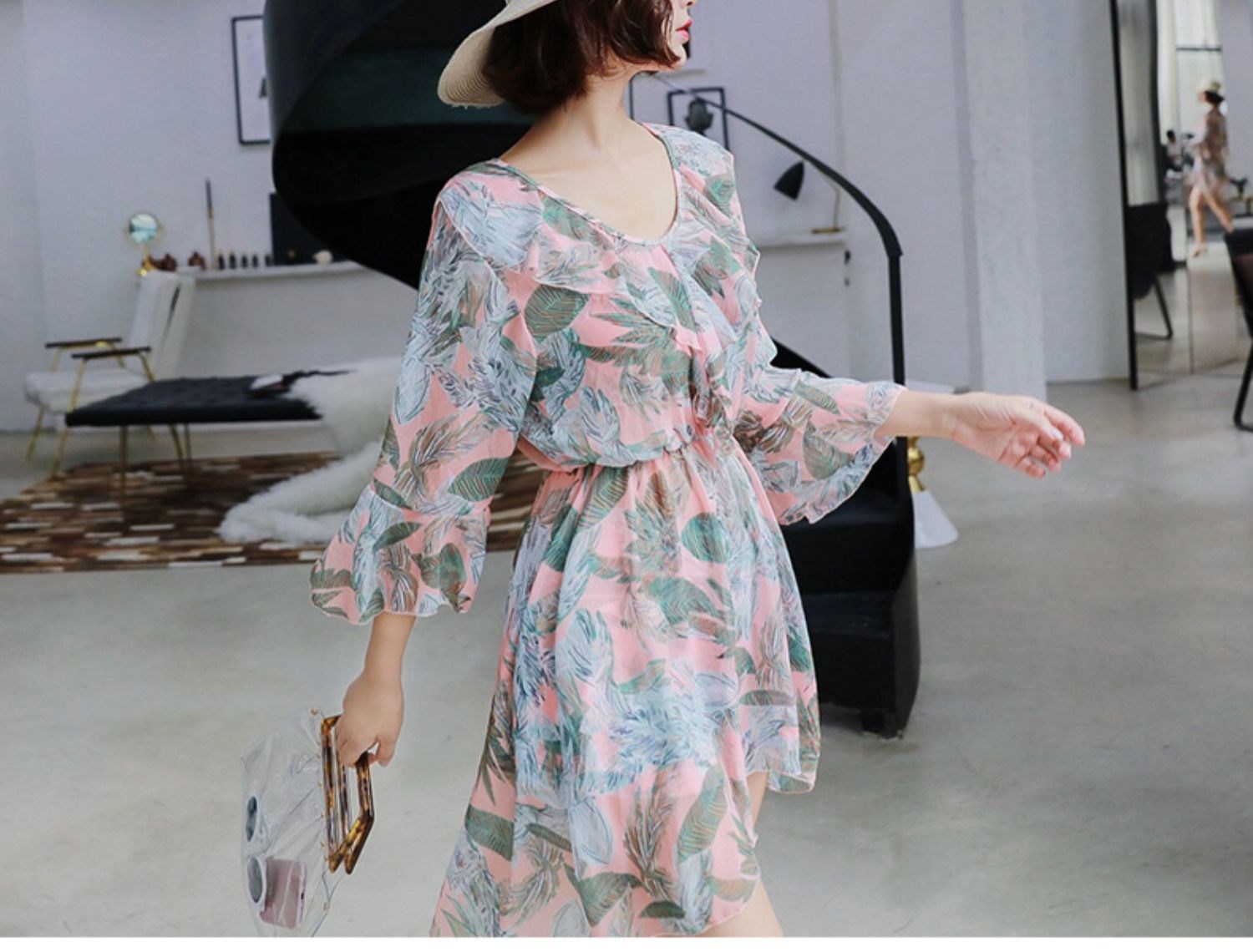 Phiên bản Hàn Quốc của bộ đồ bơi Hàn Quốc Fan trẻ em siêu mới 2019 nữ sinh che ô che nắng kỳ nghỉ bên bờ biển 29 - Bộ đồ bơi hai mảnh bikini 2 mảnh màu đen