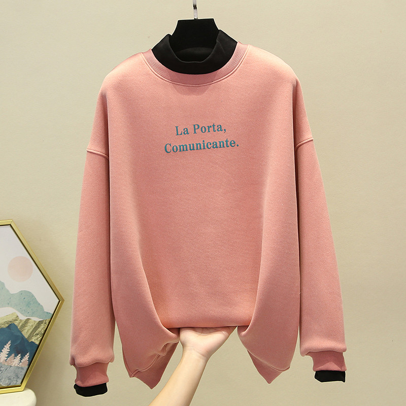 Europe Station Early Spring New Thick Cotton T Women 2022 Spring Autumn Plus Thin Suede Coat Letter Printed Loose 100 Lap Jacket Tide