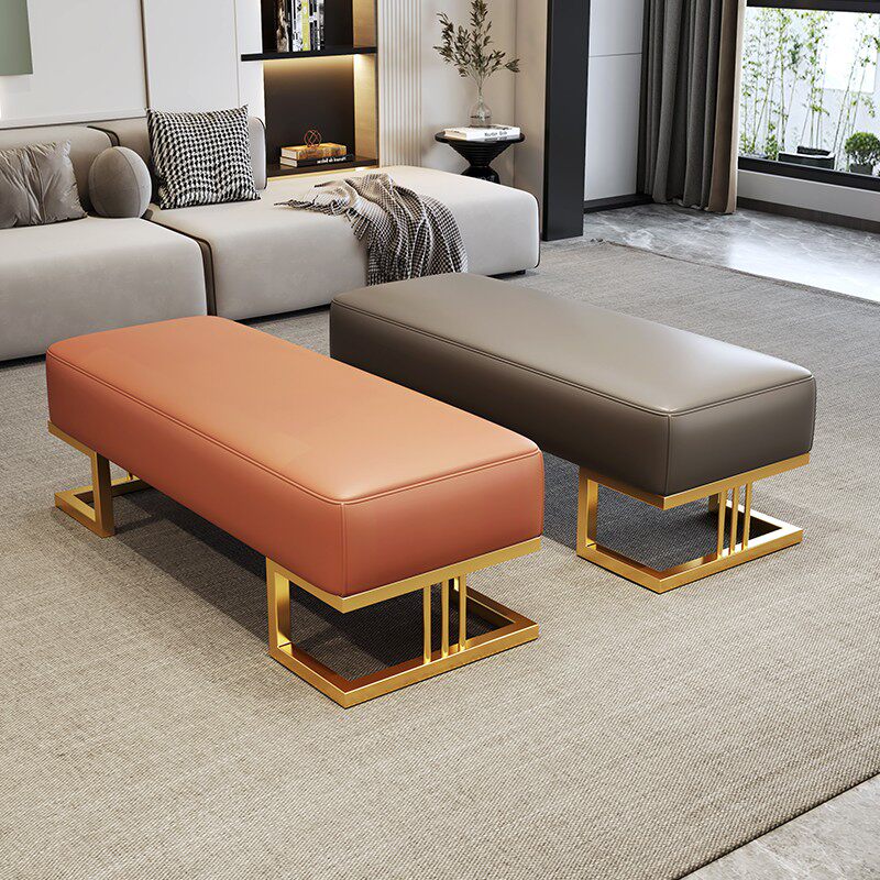 Household shoe changing stool living room clothing store rest bench bedroom bed end stool cloakroom sofa stool