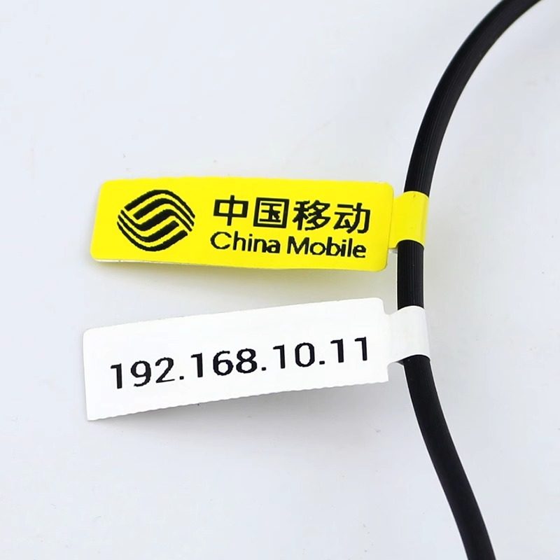 Jiangma Su7Su8 Communication Cable Labels Waterproof Colorful Handwritten Desktop P/ Knife/F Flag Type 02F Communication Room Network Cable Labels Self-Adhesive 05F Electrical Wire Power Cabinet Network Wiring