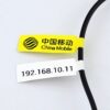 Jiangma Su7Su8 Communication Cable Labels Waterproof Colorful Handwritten Desktop P/ Knife/F Flag Type 02F Communication Room Network Cable Labels Self-Adhesive 05F Electrical Wire Power Cabinet Network Wiring