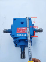 T6 gearboxes Main Force 6 Die Right Angle Gearbox Steering Gear reversing gearboxes T Type 1 ratio 1 Three heads 35mm flowers