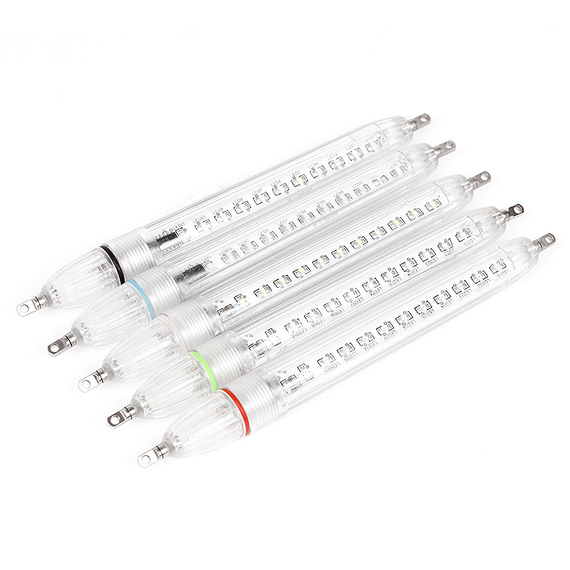 New Products LED Meteor Light Underwater Episode Fish Polygler Luminous Lamp Underwater Ultrasound 7 Lottery Fishing Lure light