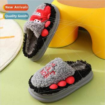 Autumn and winter new home slippers home -slip warm flat bot Autumn and winter new home slippers home -slip warm flat bot