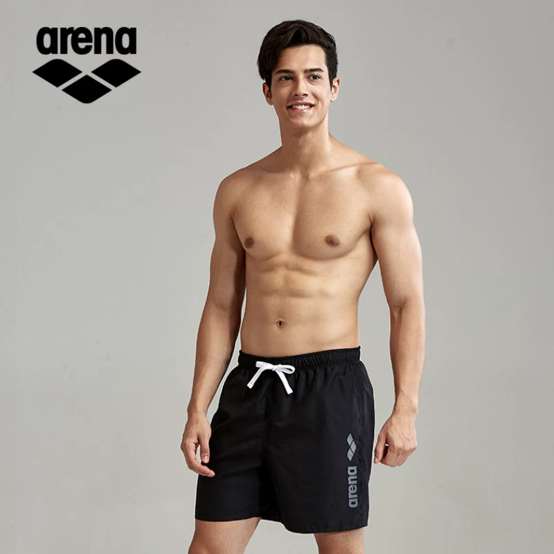 Arena2019 quần đi biển nam mới thoải mái quần năm điểm bên bờ biển kỳ nghỉ nhanh khô và bền - Quần bãi biển