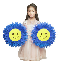 Simulation flower sunflower sunflower dance props holding flower performance chorus dance school sports meeting fake dried flower