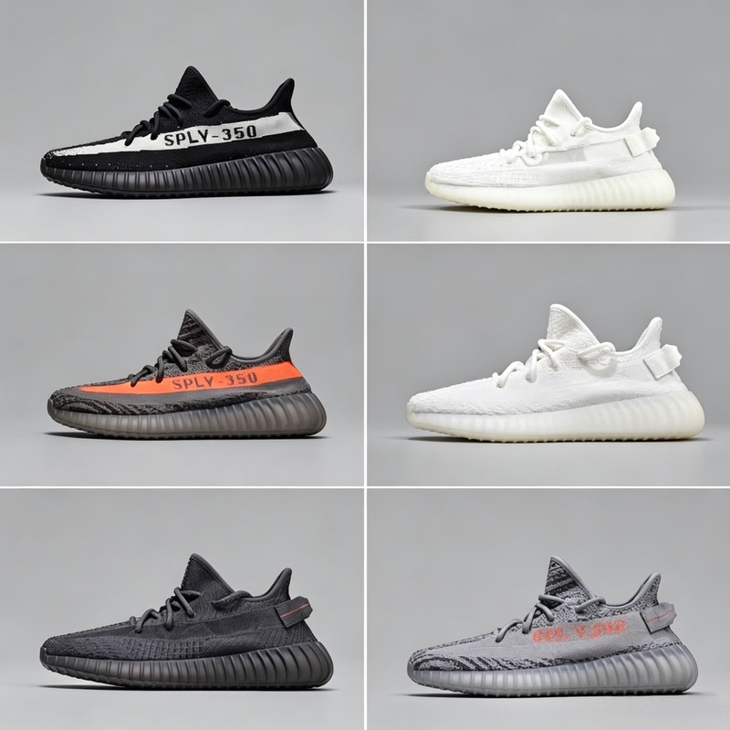 Lw Coconut 350V2 Pure White Ice Cream Black Angel Yeezy Starry Gray Orange Zebra Unisex Running Sneakers