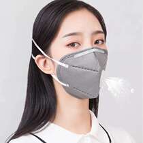 Songyan kn95 breathing valve mask dust-proof mask industrial dust independent packaging activated carbon mask head-mounted