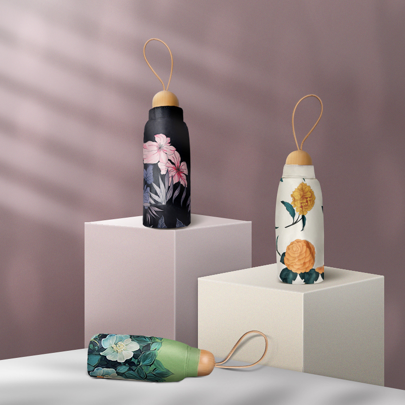 vonlilienfeld five-fold umbrella sunscreen UV umbrella ultra-light small sun umbrella umbrella female summer mini