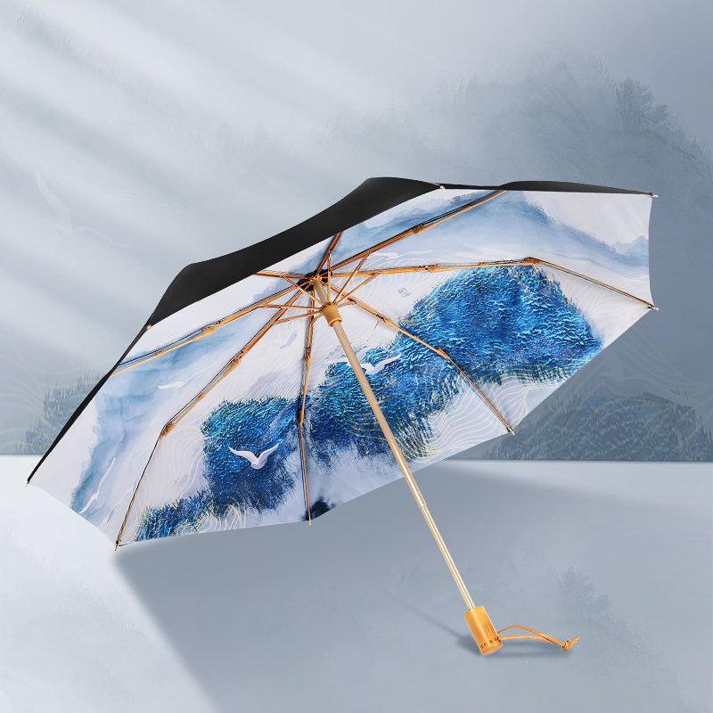 vonlilienfeld Fred sun umbrella rain or shine sun protection double layer UPF50+ UV protection