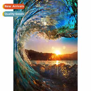 New living room hmade simple paste diamd full  diamd decorat