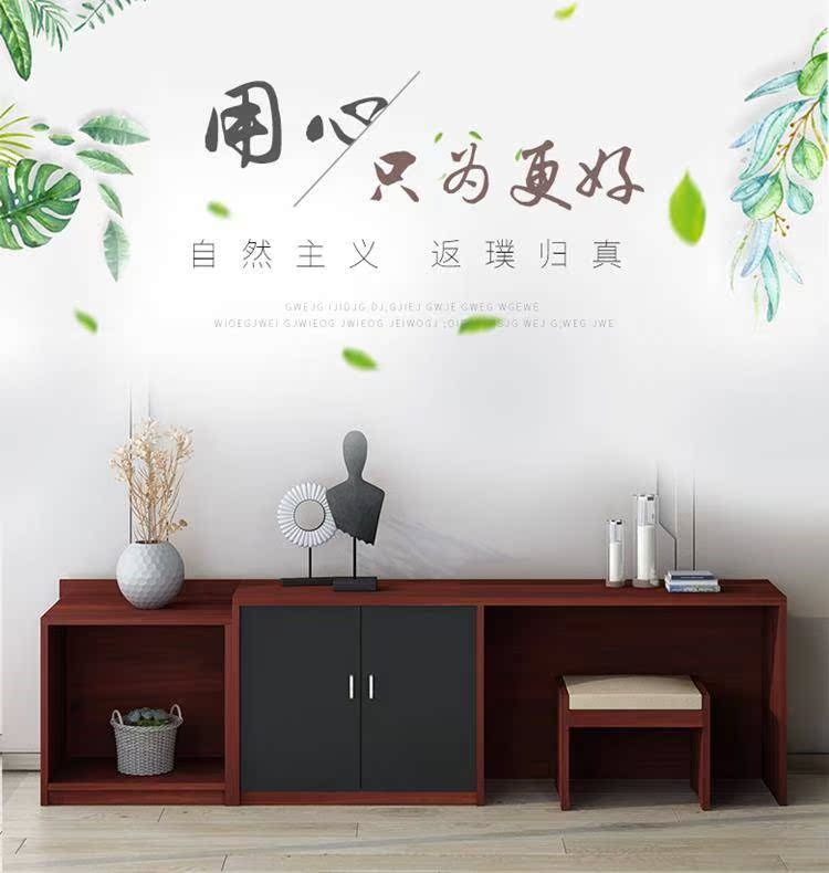 Nội thất khách sạn phòng khách sạn căn hộ khách sạn TV tủ máy tính bàn hành lý giá viết bàn kết hợp đầy đủ - Nội thất siêu thị