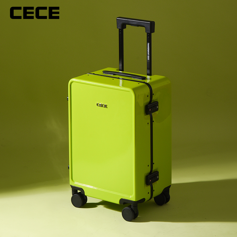 Bremen's new high-end aluminum frame luggage 20 inch boarding case female 24 inch trolley case male suitcase mute