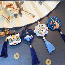 Handmade diy material bag sachet diy embroidery safe charm sachet to send boyfriend car hanging handmade homemade sachet