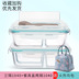 hop dung com giu nhiet Hộp cơm trưa lò vi sóng đặc biệt hình chữ nhật chống rò rỉ lưu trữ hộp nhân viên văn phòng với cơm hộp công suất lớn - Hộp cơm điện sưởi ấm hộp cơm cắm điện lock&lock Hộp cơm điện sưởi ấm