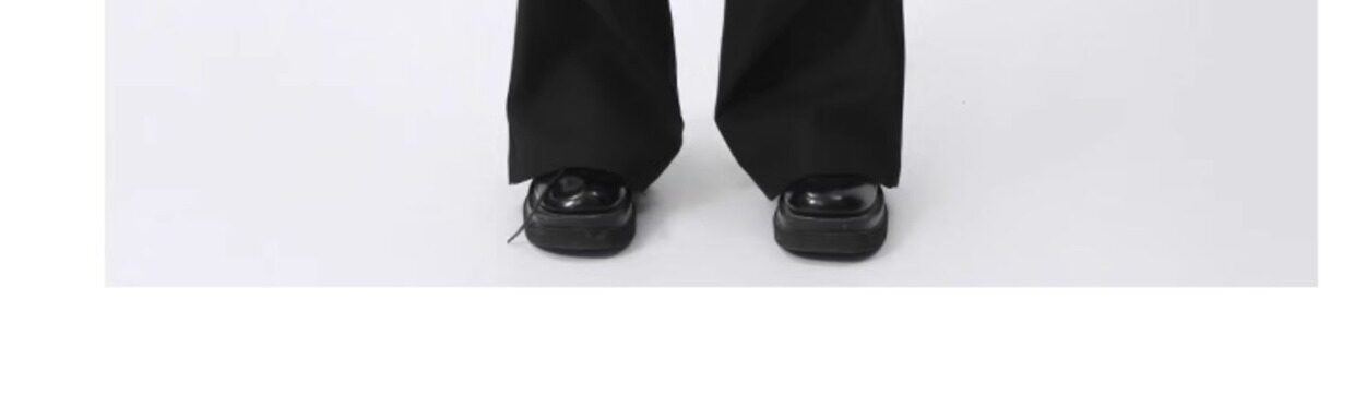 Зичен Зичен оригинал микро Ба брюки мужской сложить швабрый драпировка твердый личность дизайн смысл случайный брюки 