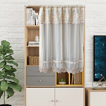 Bookcase cover curtain cloth curtain dust cover curtain decoration cabinet curtain easy partition curtain cabinet
