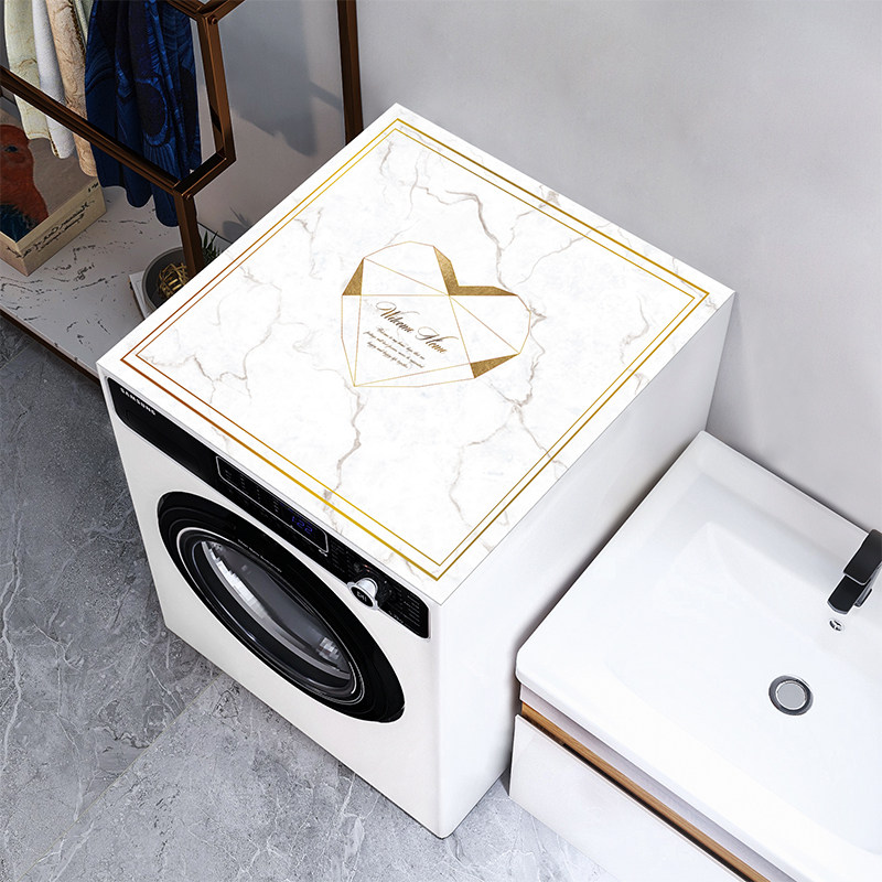 Fridge Cover Cloth Double Door Bed Head Cabinet Washing Machine Dust Proof waterproof sunscreen cover anti-dust tumble cover towels
