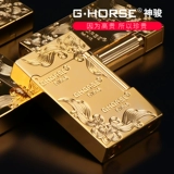 Креативная высококлассная классическая мужская медная ветрозащитная зажигалка