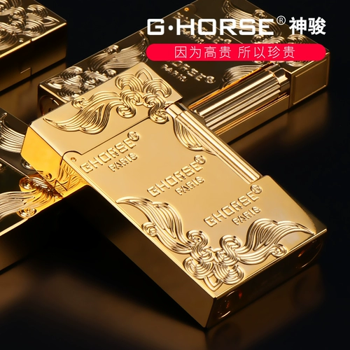 Креативная высококлассная классическая мужская медная ветрозащитная зажигалка