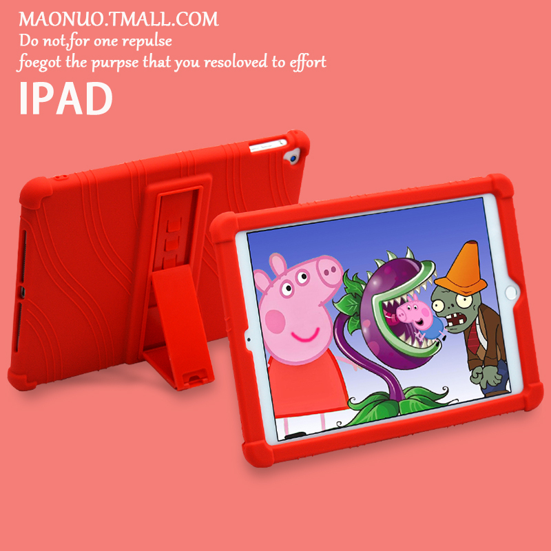 2024 Suitable for Apple 2018 iPad 9.7 Protective Case Mini7 Tablet Pro13 Shell Ipadair5 Mini6 Anti-Fall Air8 Stand 10.2 Eighth and Ninth Generation 10 Silicone Case Pro 11inch