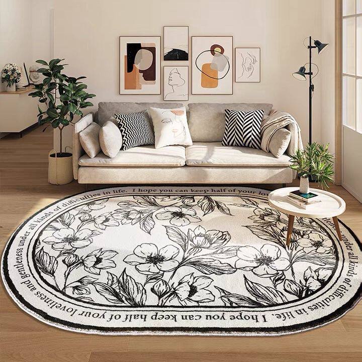 Carpet living room coffee table blanket large area sofa floor mat bedroom simple modern Nordic light luxury home floor mat