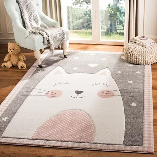 Nordic ins carpet bedroom thickened bedside blanket children's room cute home crawling mat game carpet living room