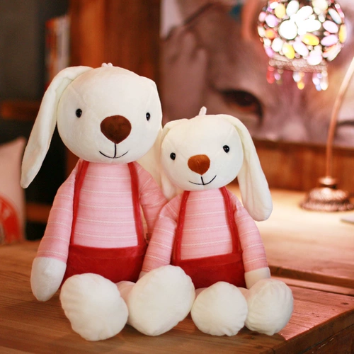 Милый плюшевый кролик, игрушка для влюбленных, тряпичная кукла, детская подушка для сна, кукла-кролик, подарок девушке