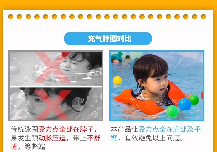 Bán nóng vòng bơi trẻ em 2 vòng bơi trẻ em 1 tuổi vòng bơi 3 vòng cổ trẻ sơ sinh 4 vòng tay 5 vòng bơi trẻ em - Cao su nổi