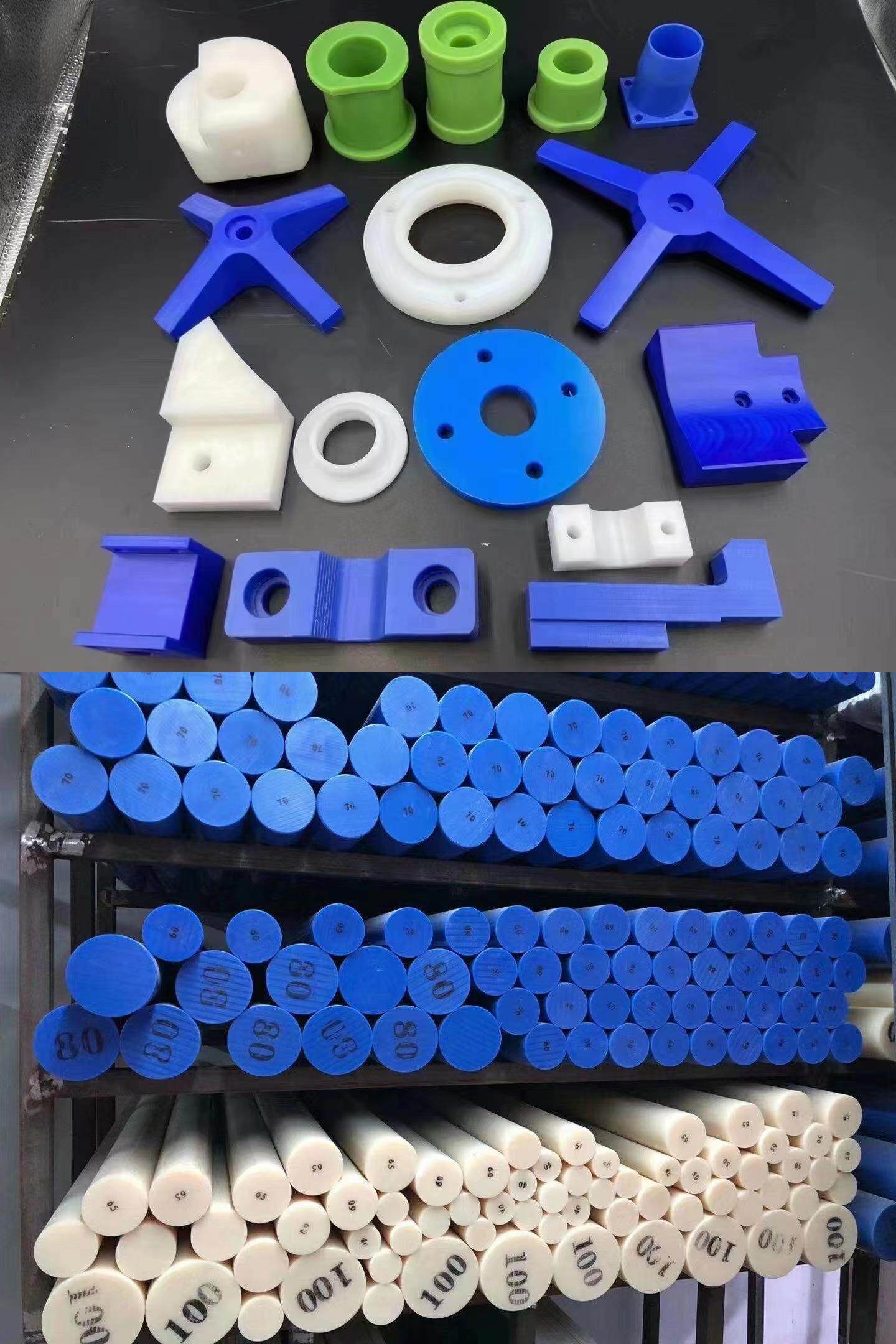 годовых 蓝色pa66尼龙板 mc901本色尼龙棒 pa1010 加钎gf50%黑色 尼龙圆棒 Other