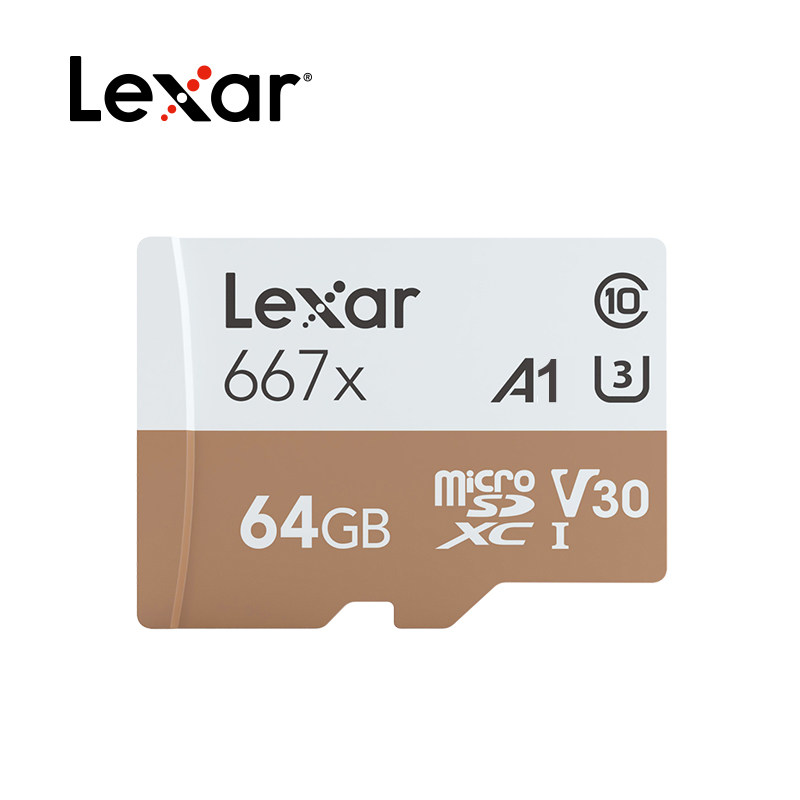 Карта памяти microSD Lexar 64GB U3