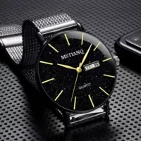 3535 сетчатый ремень мужской звездное небо золотые весы + 4 подарка немой + страхование перевозки + пожизненная гарантия