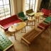 Phòng khách gia đình kết hợp cà phê thanh ghế nội thất net cafe bàn ghế kết hợp đơn giản giải trí phòng giải trí hiện đại - FnB Furniture