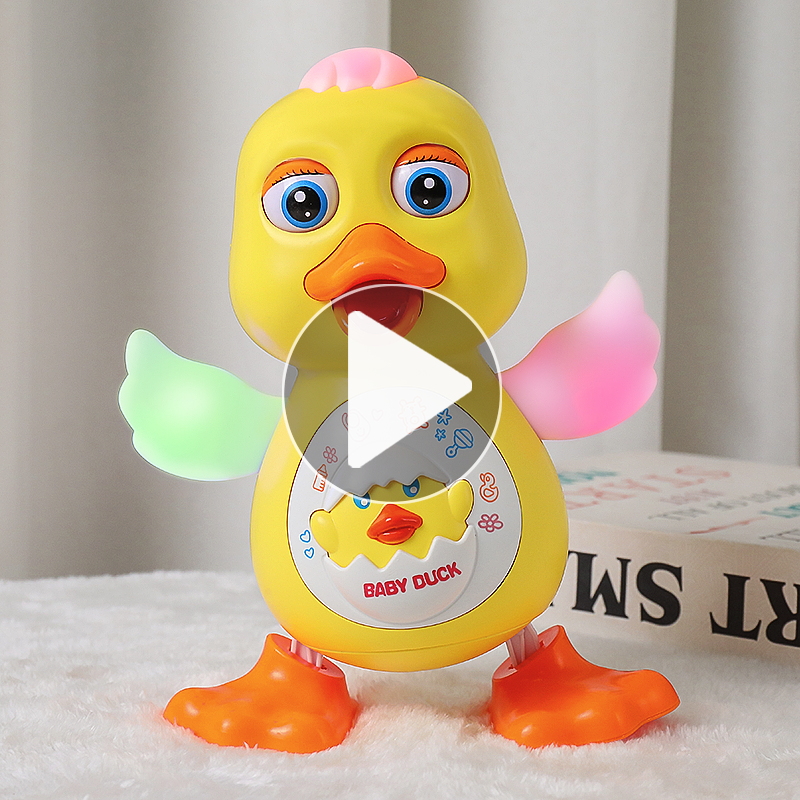 Shake-up singing Baby Toys Talking will move children Baby boy girl Electric dancing flavored duck One year old online red
