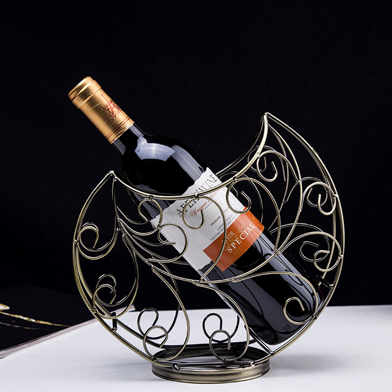 Heart shape "and" new wine rack wine furnishing articles creative display bottle home European wine rack