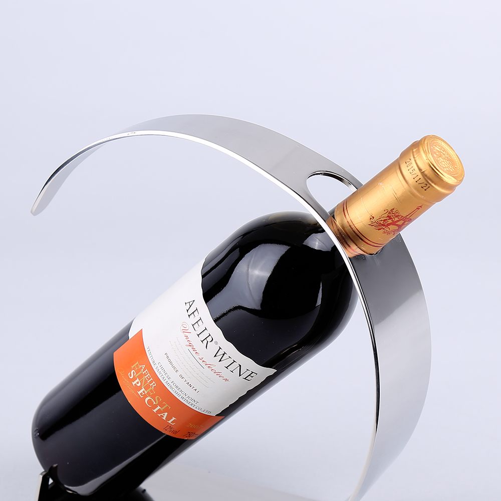 Jas monogatari stainless steel wine racks wine furnishing articles creative display bottle home European wine rack