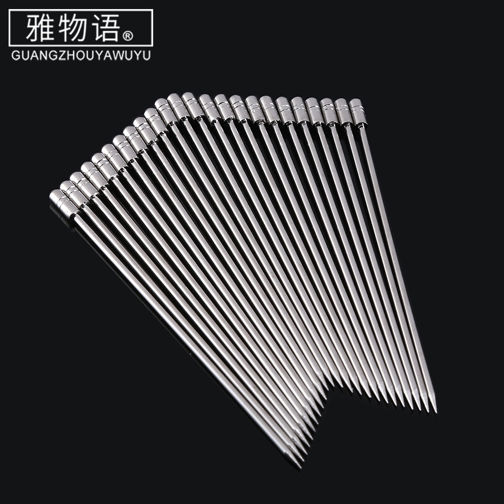 Yaku Hat Head Cocktail Decorated Fruit Fork Stainless Steel Cocktail Needle signed Martini Olive Sign