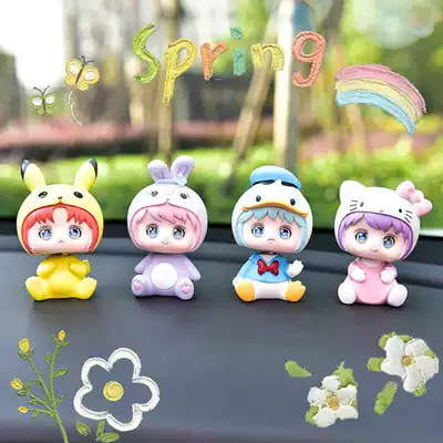 Car decoration goddess decoration creative cartoon car interior decoration supplies Daquan 2020 new cute car jewelry