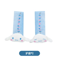 Плечо 1 пары-биг-белый ухо собака