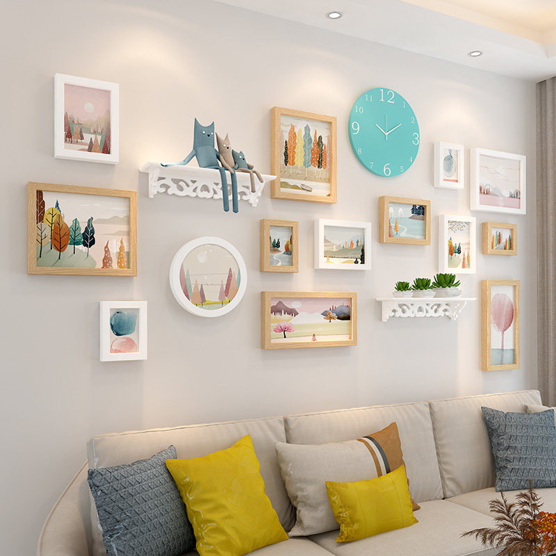 Living room creative wall decoration room house bedroom wall wall pendant Nordic style interior wall decoration