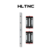 (HLTNC) Domestic silver interchangeable HGH15 linear guide slider 20CA heavy-duty square rail slide slide table