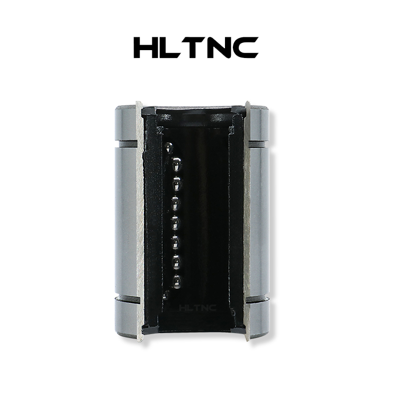(HLTNC) opening straight bearing LM20UUOP10 12 16 16 30 30 35 40 40 axis rod guide sleeve