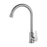 SUS304 КУХОННАЯ раковина из нержавеющей стали Одиночная холодная вода Триппер подъемный