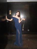 Темно-синий [слегка полноватый для важных случаев/высокая атмосфера и элитный/толстая женская одежда большого размера мм/2025 супер горячая/чувство богатой дочери/прикрывающий живот и выглядящий тонким, легкая роскошь и ощущение высокого класса/красивый, уникальный и красивый/выглядящий тонким и покрывающий тело/прохладное ощущение]