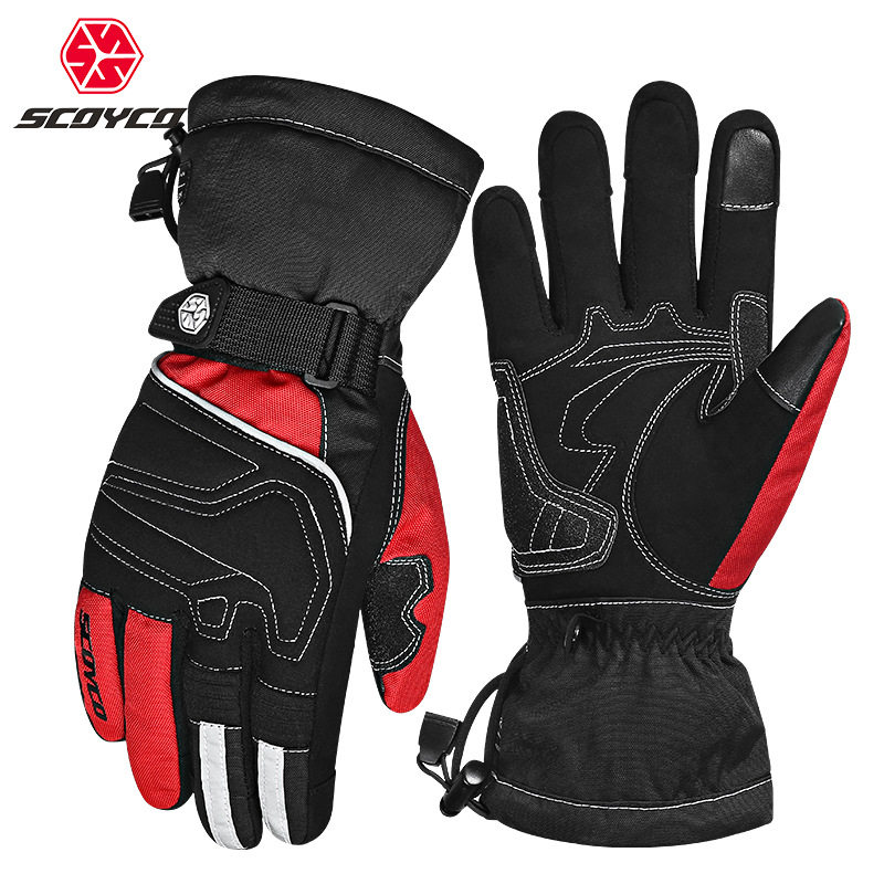 Scoyco 2021 parts waterproof and cold-proof warm glove locomotive glove riding racing driver sleeve MC30