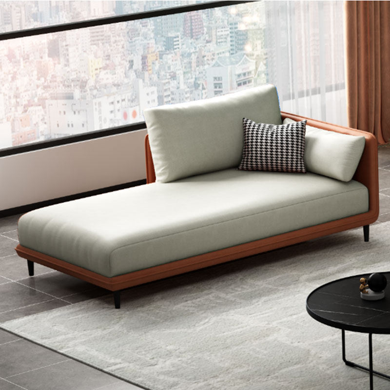 Nordic light luxury wash-free nanotechnology cloth latex lazy sofa chair living room bedroom hotel bed and breakfast chaise longue