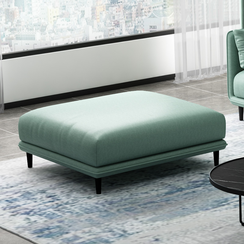 Nordic ins light luxury simple fabric sofa pedal rest pedal can be removed and washed for shoes stool modern technology cloth household