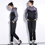 Спортивный комплект, демисезонные штаны для спортзала, для бега, большой размер