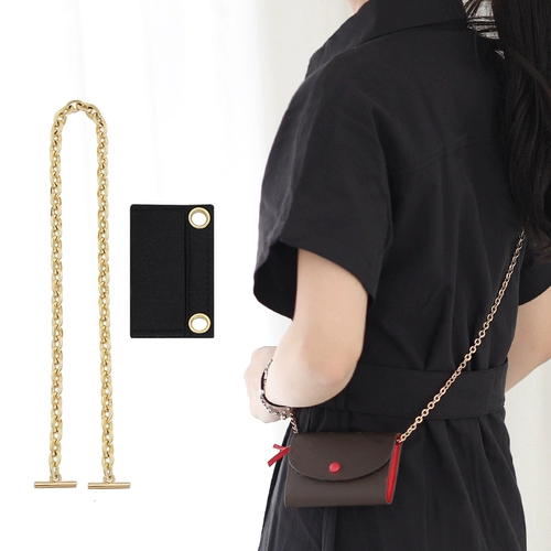Совместимый бумажник, цепь, металлическая сумка через плечо, вкладыш на цепочке, бретели, аксессуар